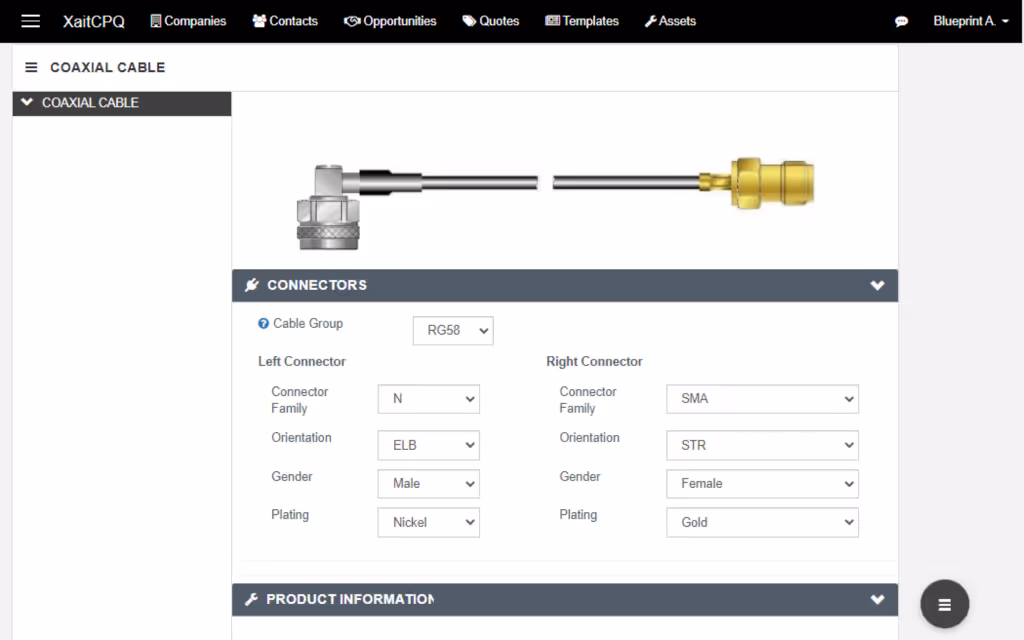 XaitCPQ (formerly Blueprint CPQ)
