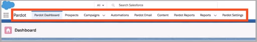 How to use the Salesforce Pardot Dashboard