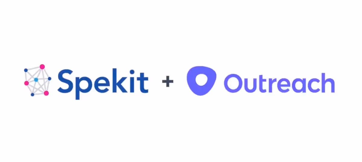 Spekit + Outreach
