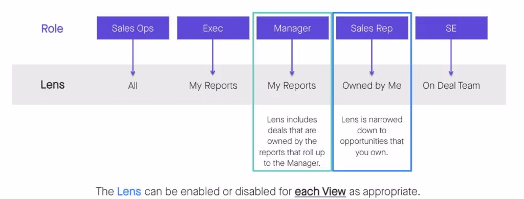 Clari Salesforce Lens