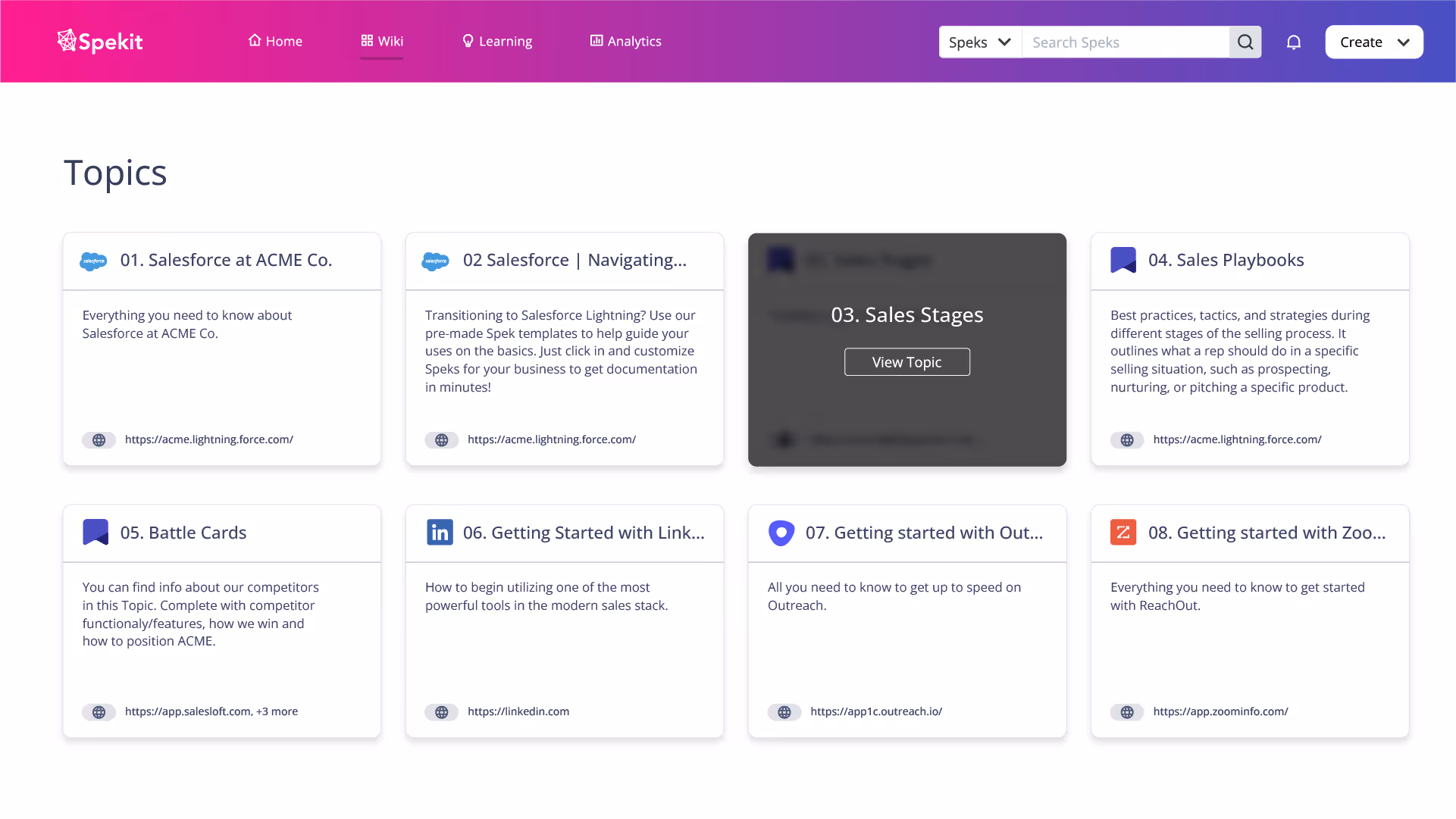 Sales playbooks and processes in your sales content management platform