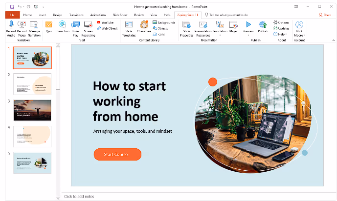 ispring page