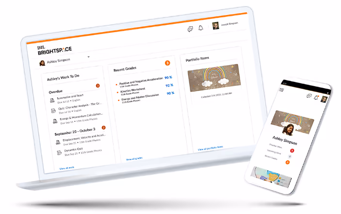 brightspace grades