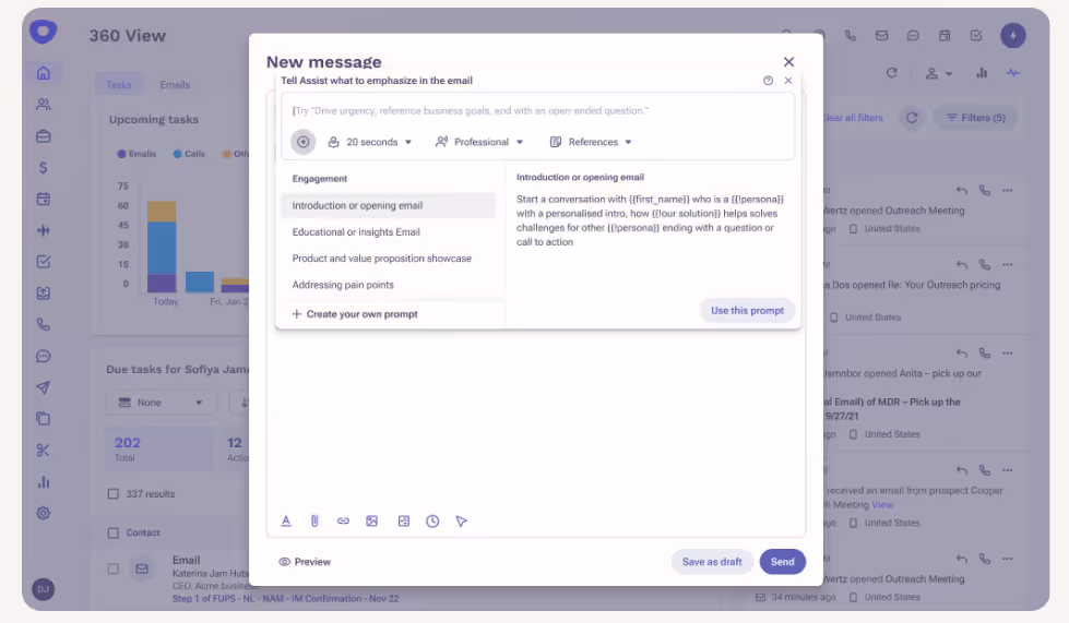 Outreach Email Assist