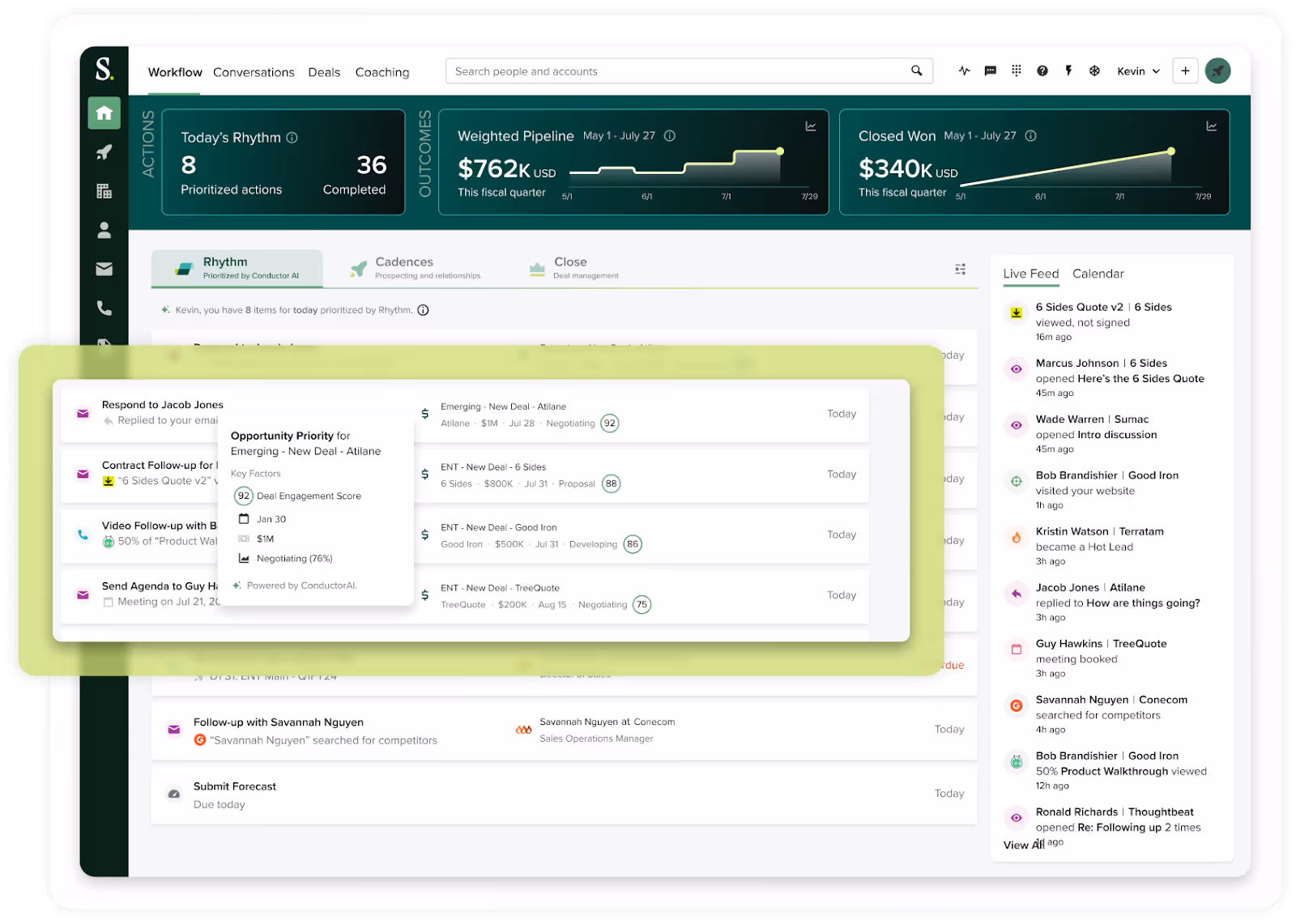 salesloft workflow