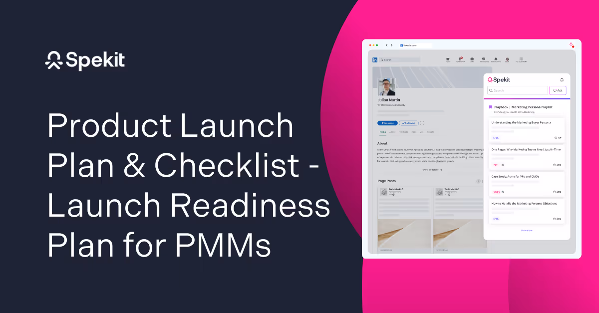 Product Launch Plan & Checklist
