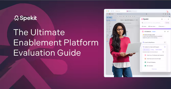 enablement platform evaluation