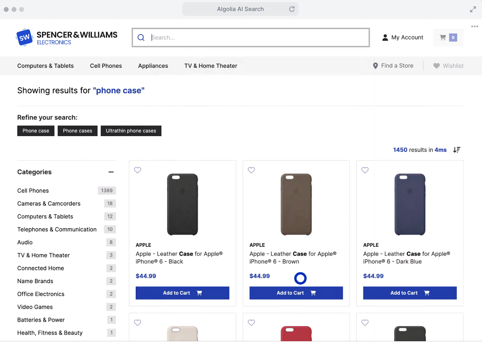 Algolia – Fast, flexible search built for developers and product teams