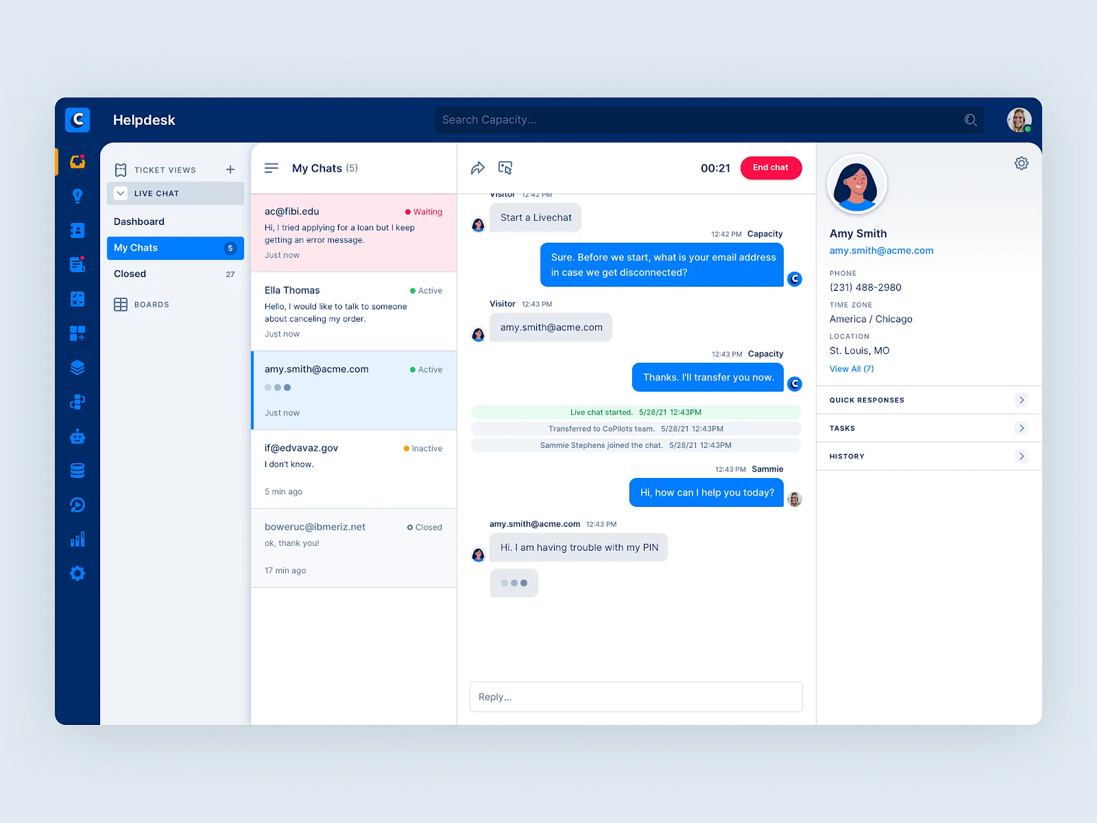 Capacity - AI support automation that connects knowledge, people, and workflows