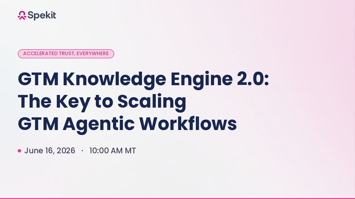 Webinar: GTM Knowledge Engine 2.0: The Key to Scaling GTM Agentic Workflows