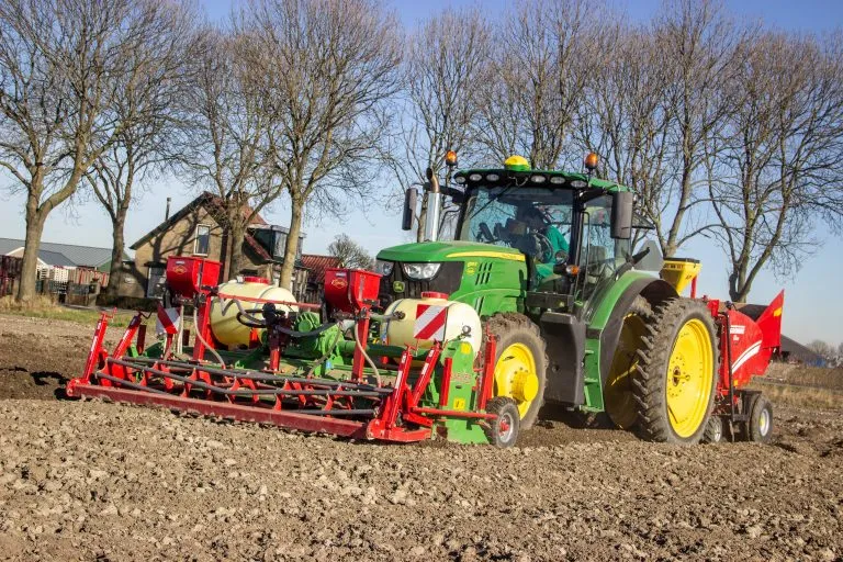 Aardappel planter van Akkerbouwbedrijf Quaak