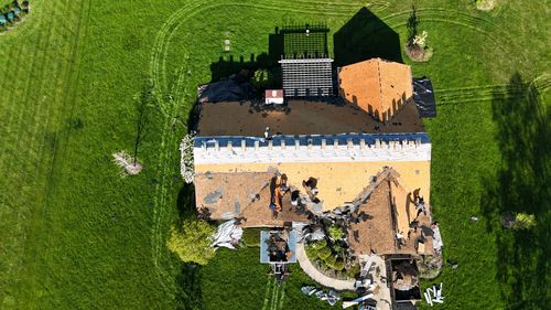 photo New Roofing construction