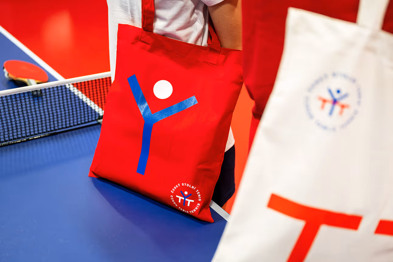 Visual identity for Czech table tennis