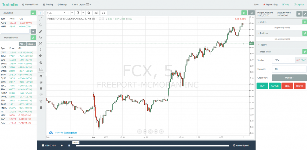 Trading Simulator