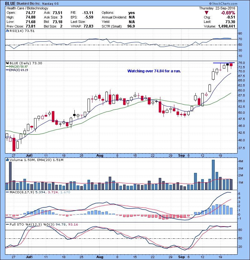BLUE Watching over 74.84 for a run.