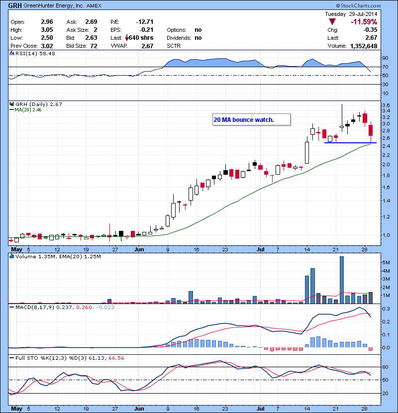 GRH 20 MA bounce watch.