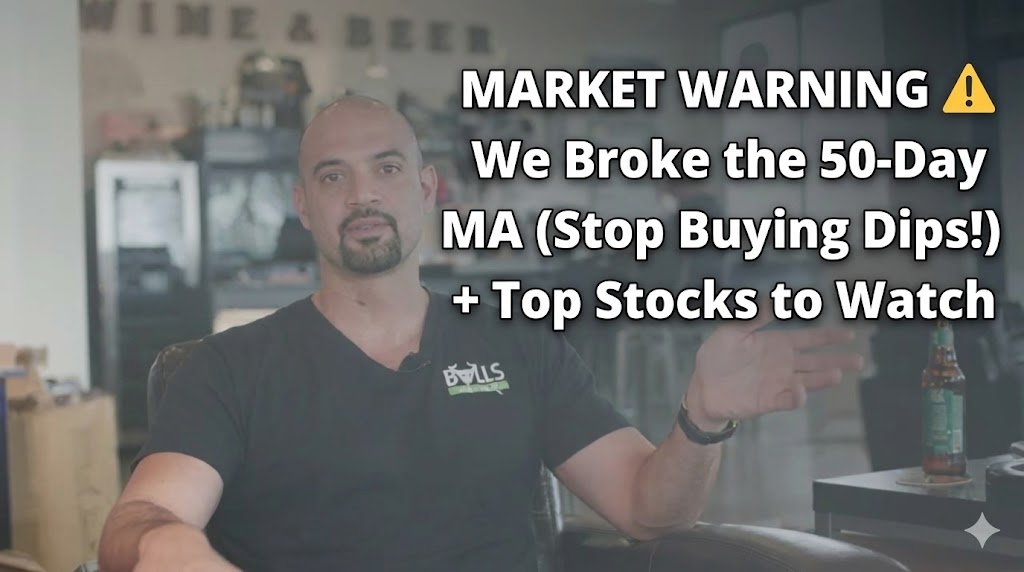 Stock Market 50sma Break 