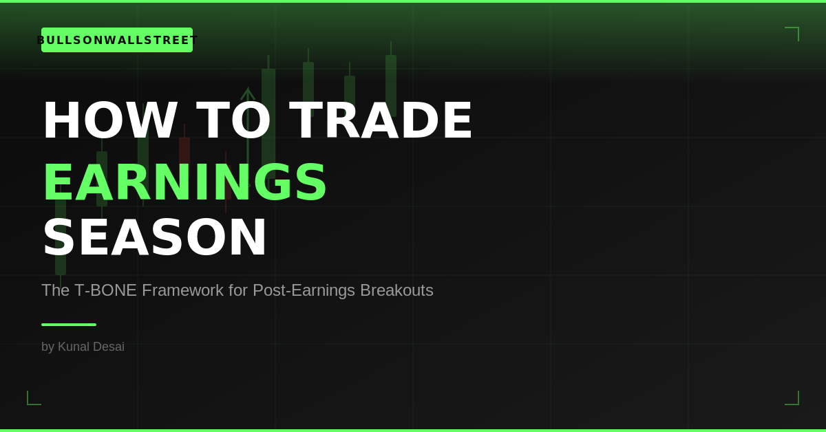 How to trade earnings