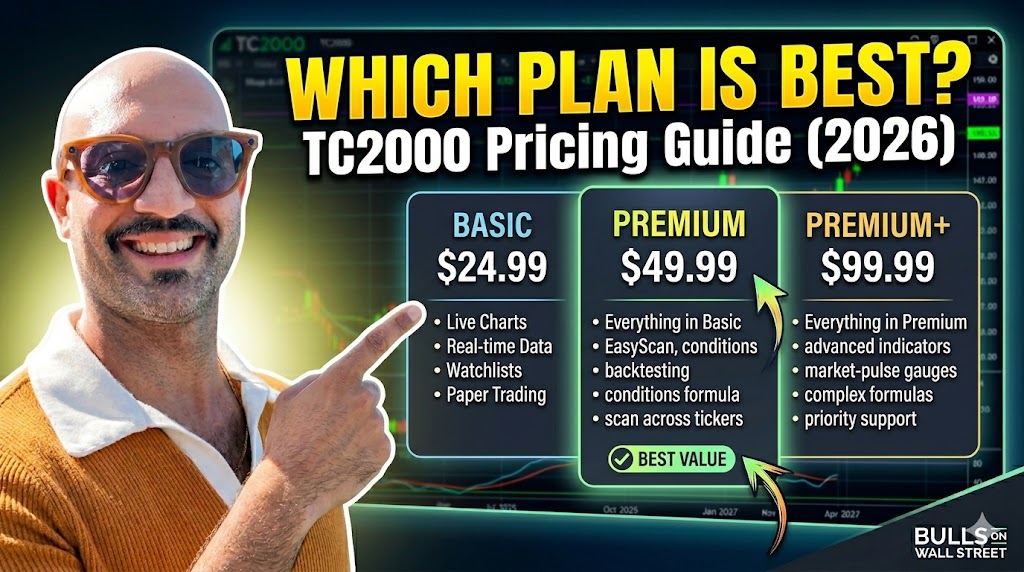 Which tc2000 Plan is the best. Reviewing tc2000 free vs premium vs premium plus