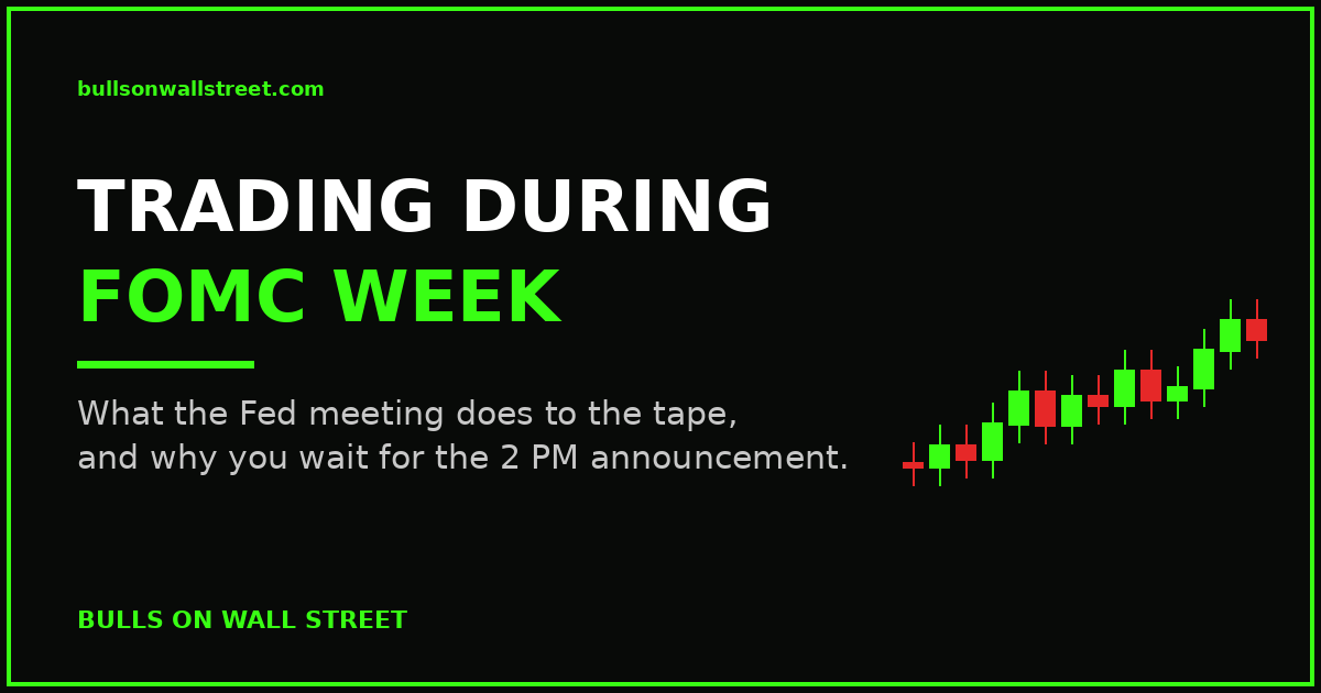 Trading during FOMC week thumbnail