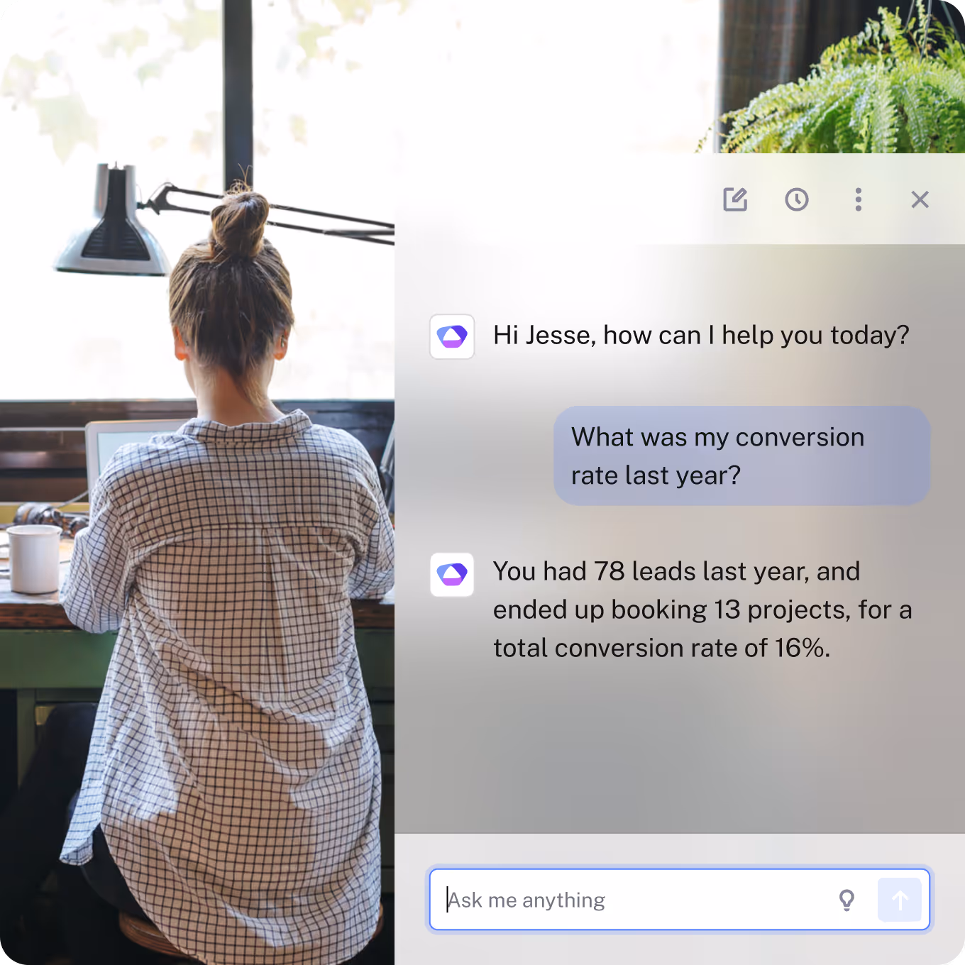 Communicate with clients, vendors, teams, and more.