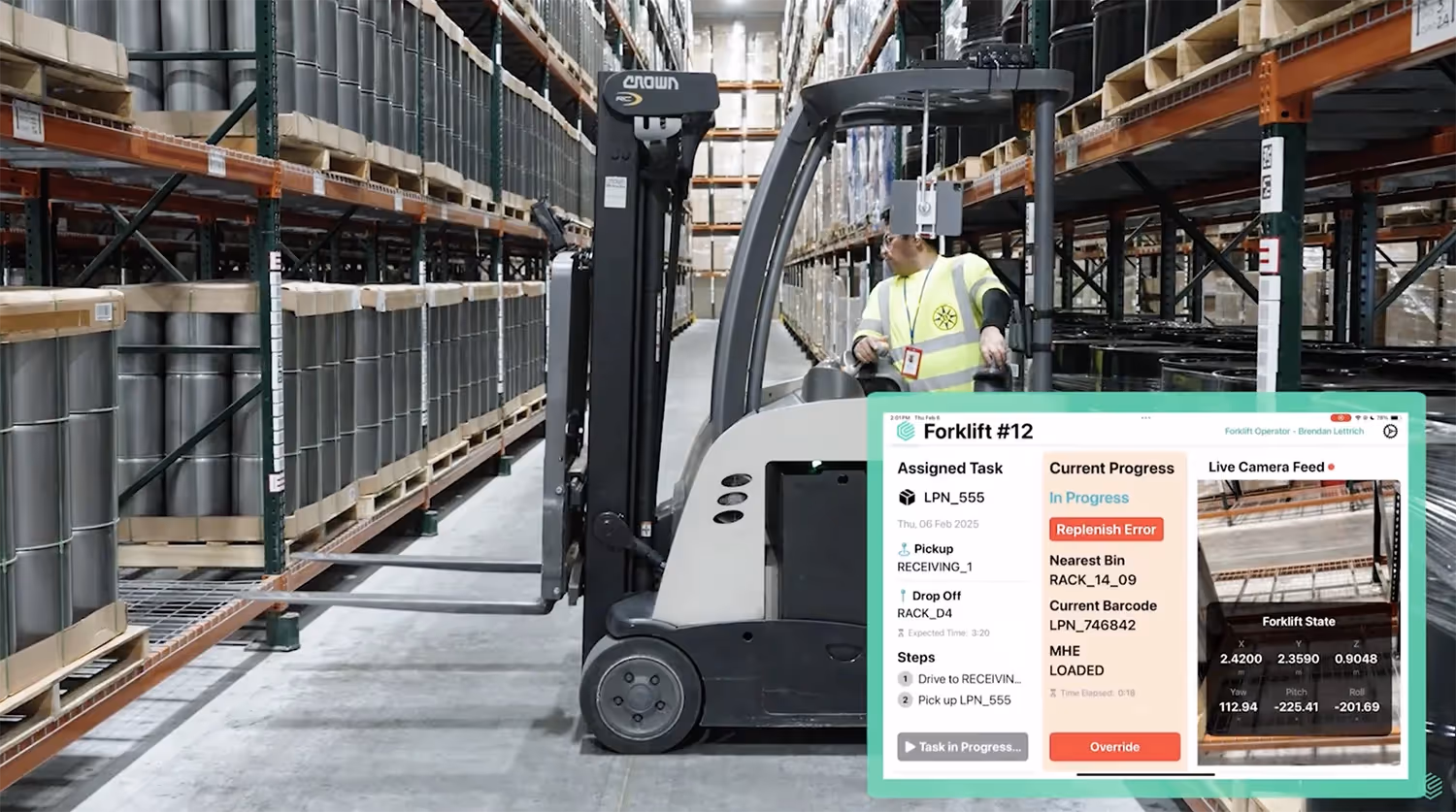 Real-Time Inventory Intelligence from Your Forklifts