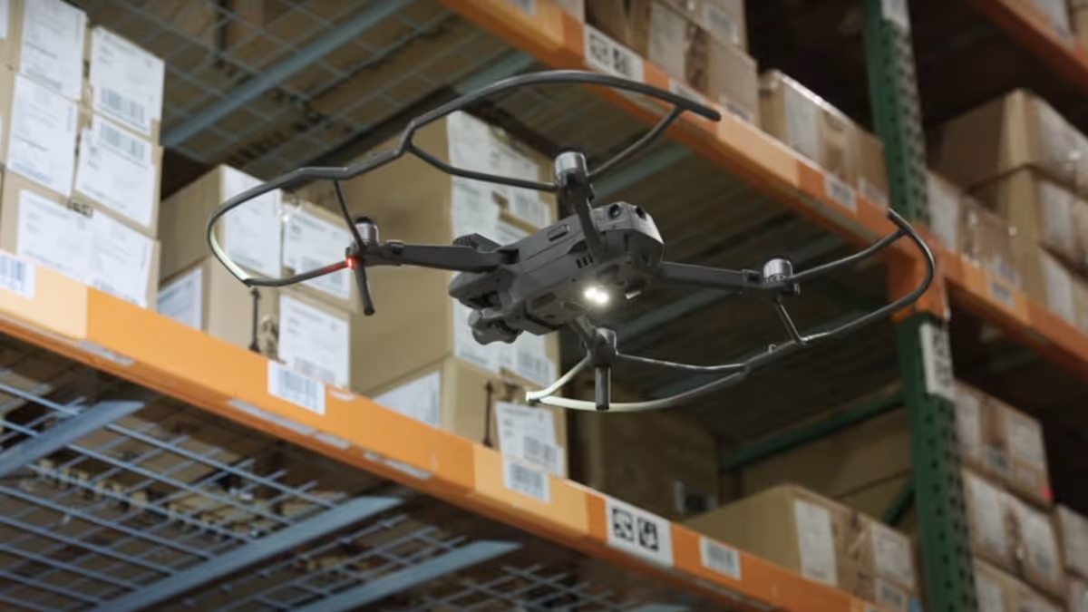 Avoid Misplaced Inventory and 'Line Down' Situations with Drone-Powered Warehouse Monitoring
