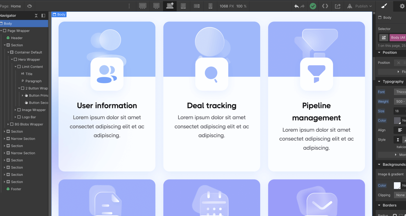 Icons And Graphics - Techplus X Webflow Template