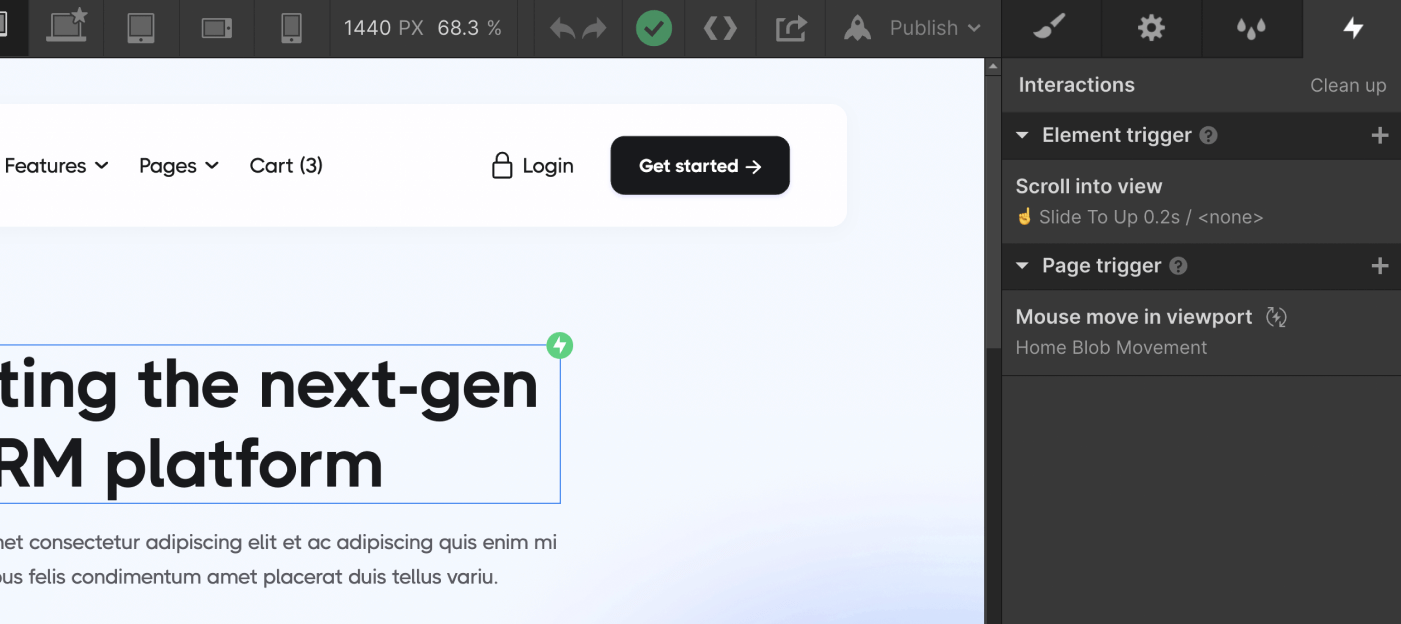 Animations - Techplus X Webflow Template