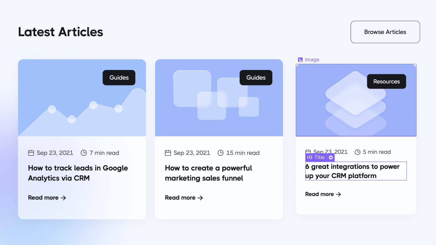 Dynamic Content CMS - Techplus X Webflow Template