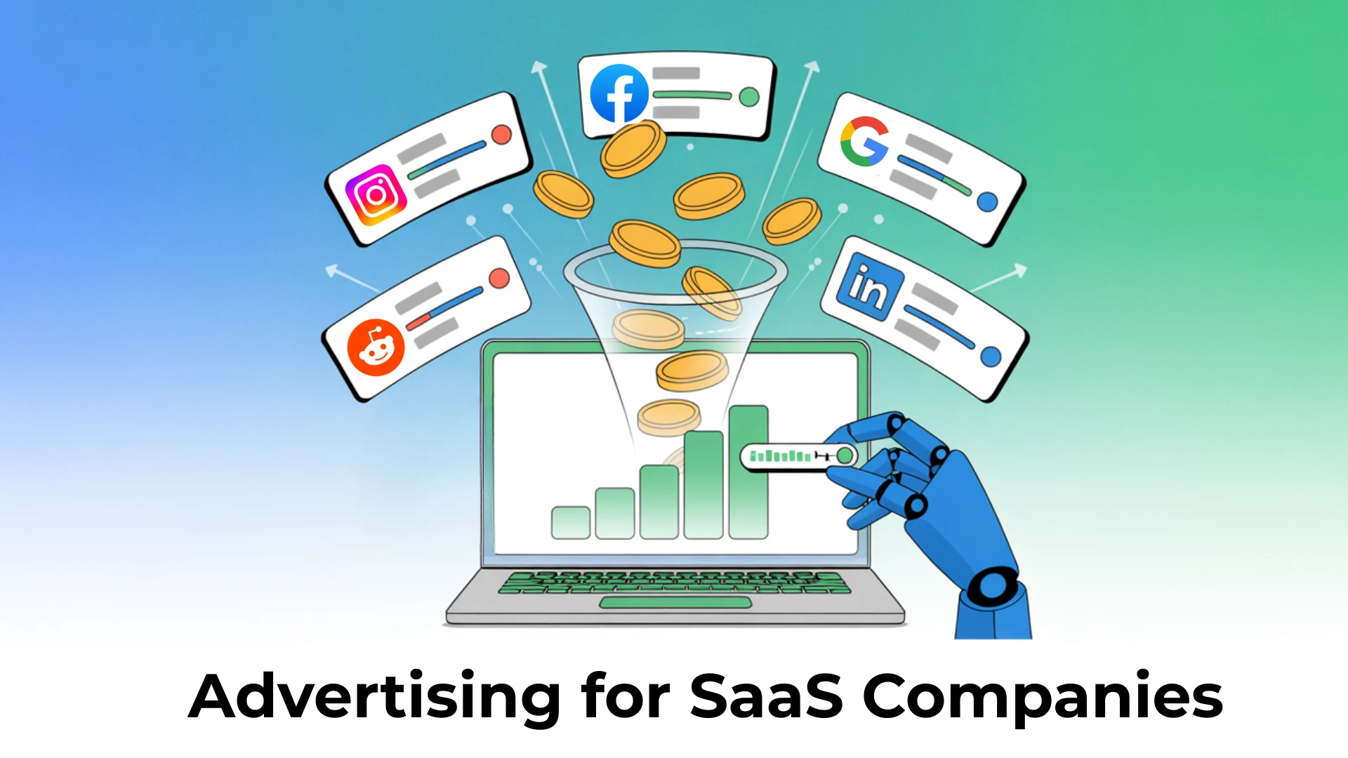 Advertising for SaaS Companies (2025): Budgets, Benchmarks & Proven Strategies