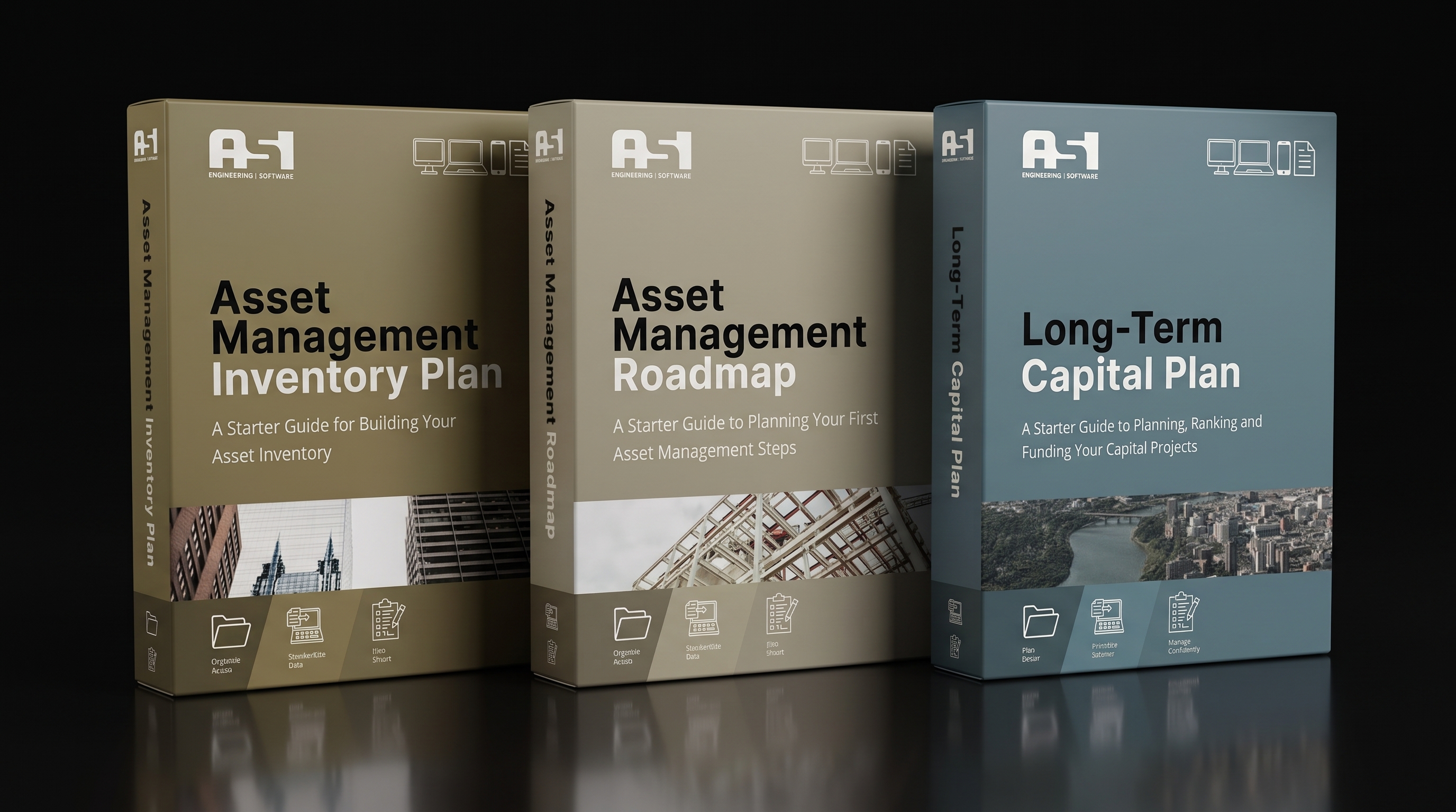 Asset Management Inventory Plan, Asset Management Roadmap and Long-Term Capital Plan starter guides from ASI Engineering