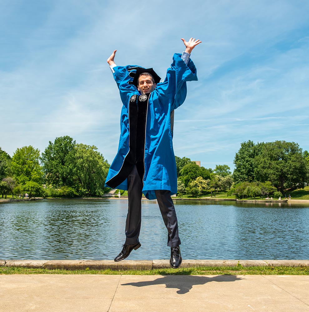 Outdoor Graduation Photoshoot