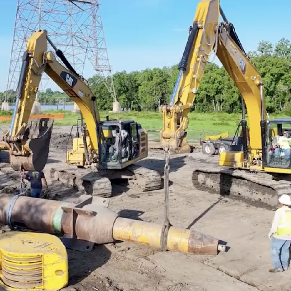 Construction Crane Oil Industry 360 Drone Photography and Video Production Services