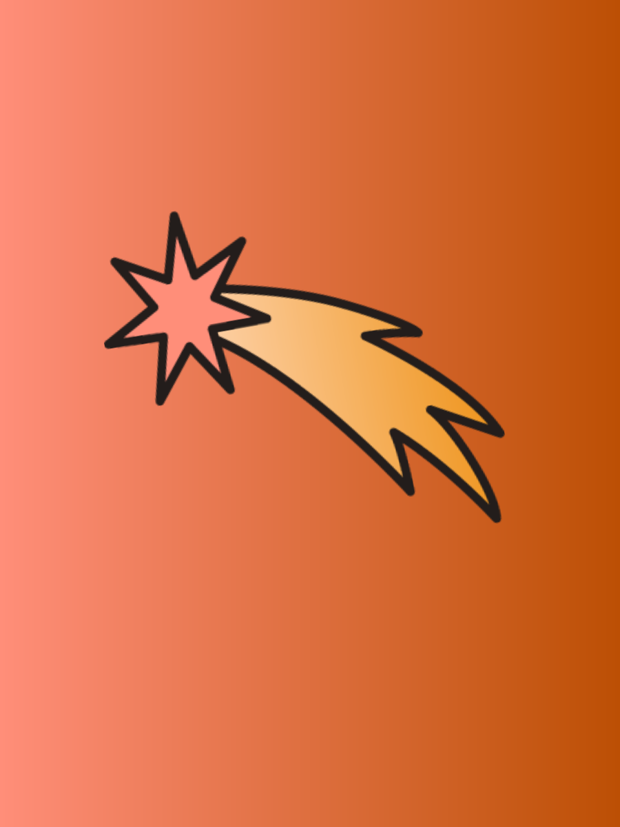 A retro pixel-style graphic with the words “POCKET-SIZED BRAND BLAST” in white blocky text on a dark grid background. Two yellow comic-style explosion illustrations decorate the corners, adding energy and playfulness.