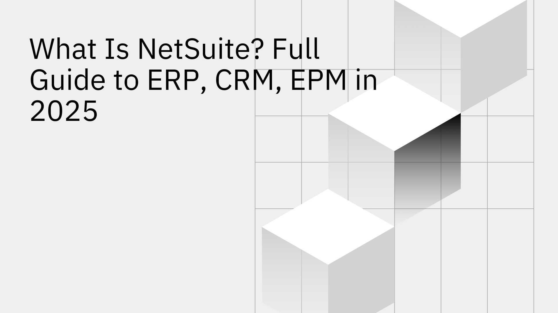 What is NetSuite ERP, CRM, EPM, and project management explained in 2025 guide