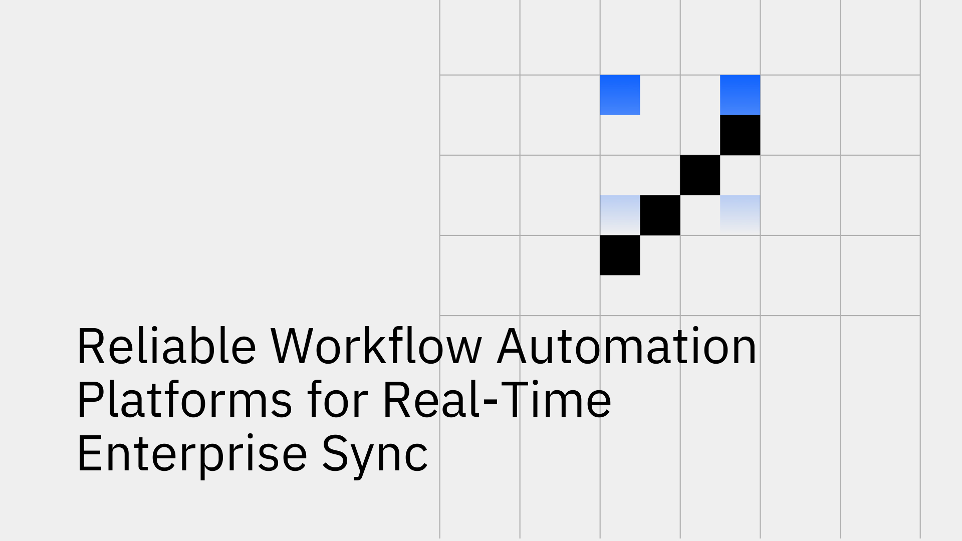 Diagram comparing the best enterprise automation software platforms with real-time workflow monitoring, highlighting Stacksync’s bi-directional data synchronization advantage