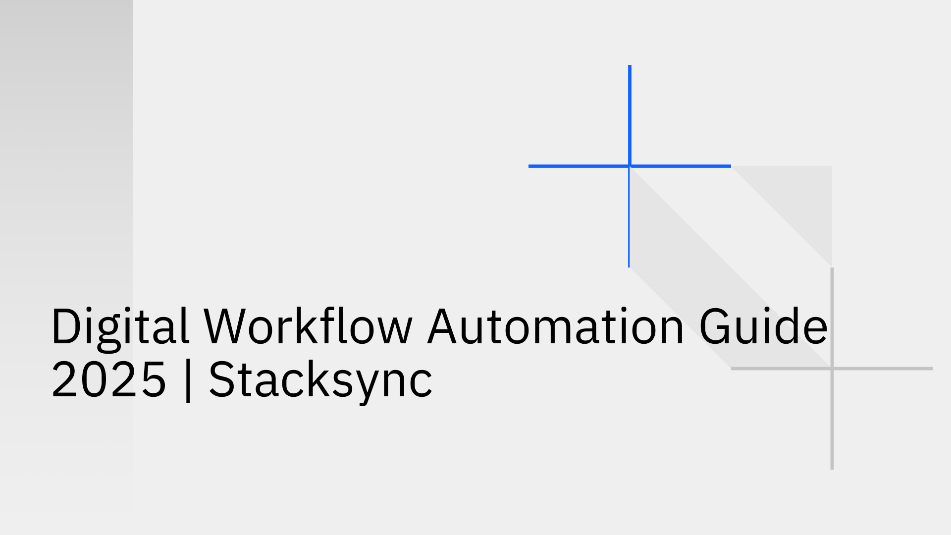 Illustration of automated workflow connecting digital systems in real time