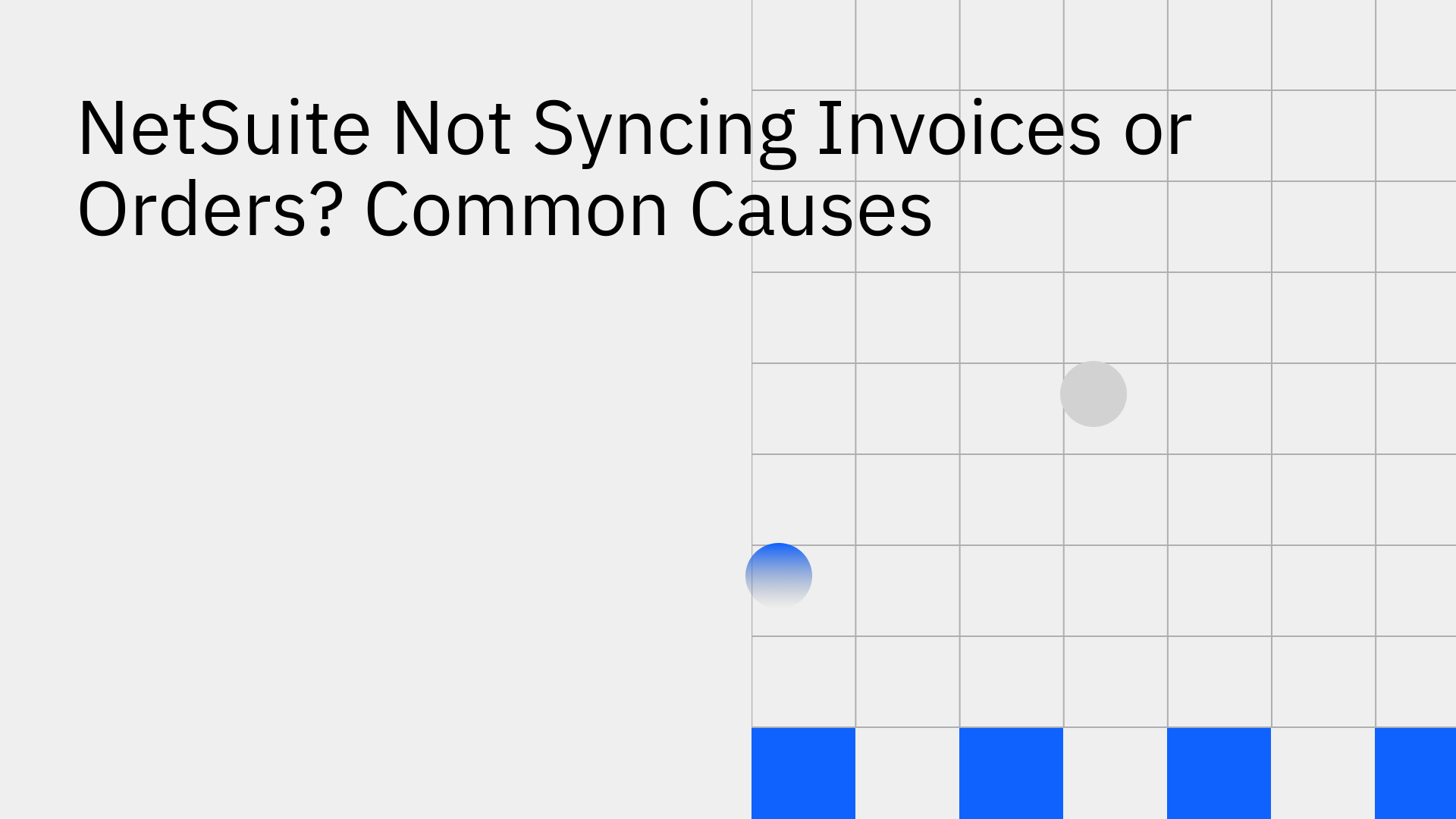 Diagram showing NetSuite invoice and order synchronization errors with real-time fixes via Stacksync.