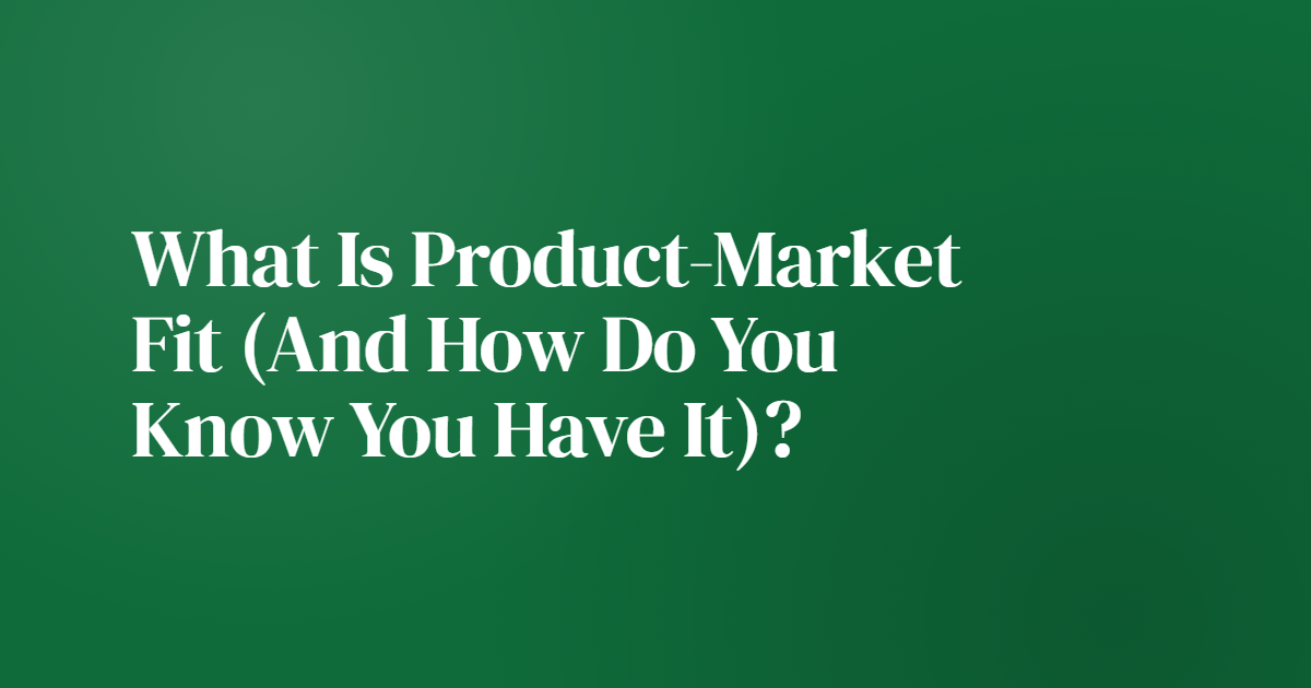 product-market-fit header