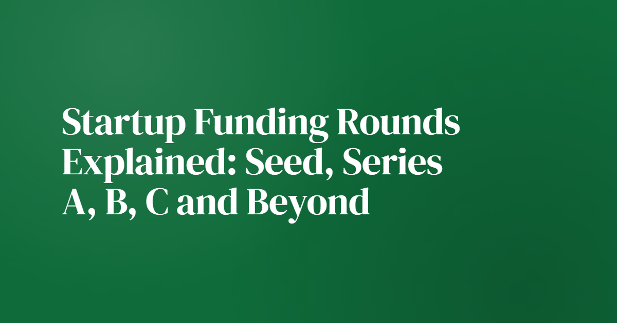 startup-funding-rounds header