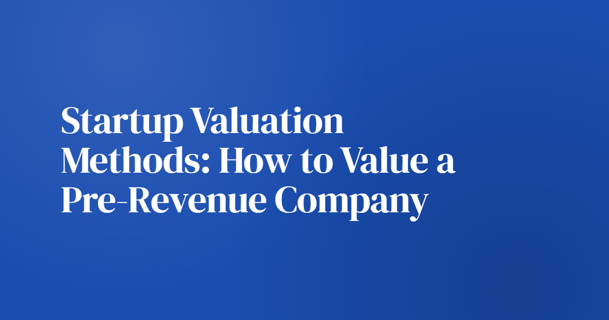 startup-valuation-methods header