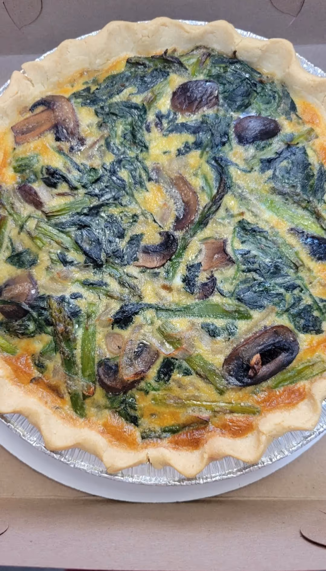 Vegetable Quiche