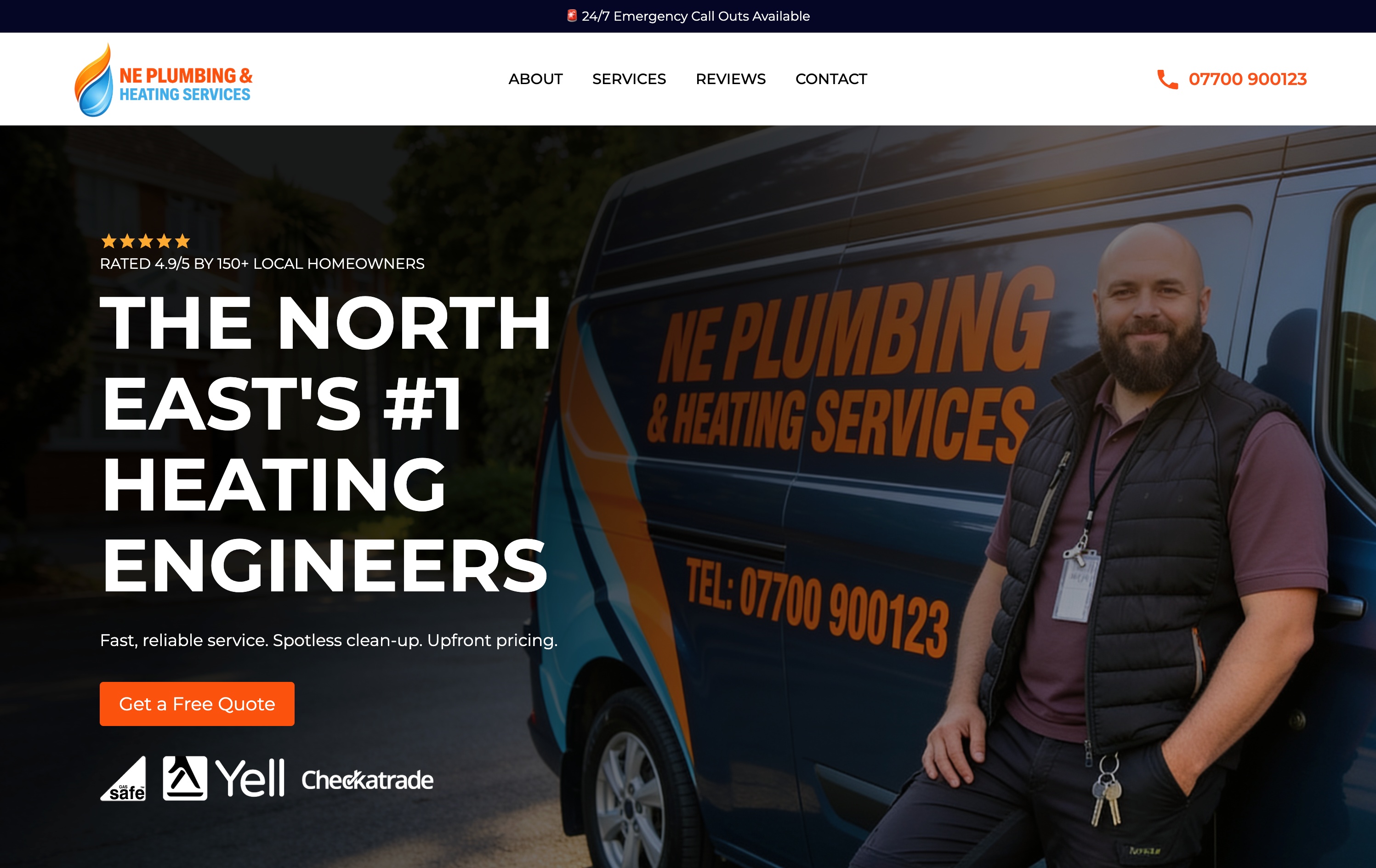 North East's #1 Heating Engineer Website