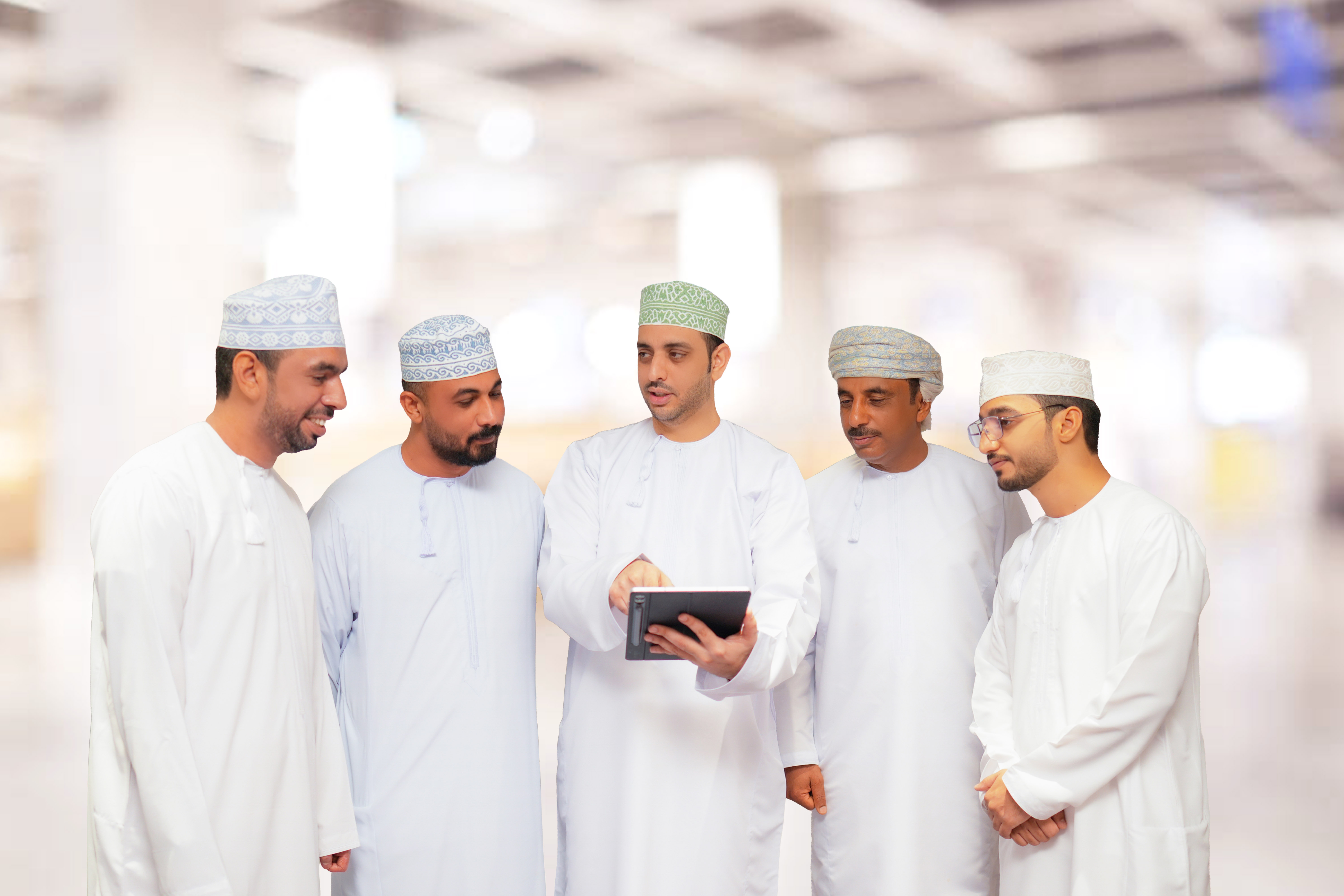 team discussing