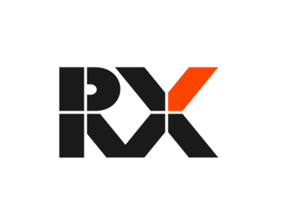 Stylized logo with black letters 'RY' and an orange checkmark integrated into the design.