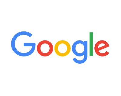 Google company logo in multicolored letters.