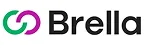 Brella company logo with intertwined pink and green chain links.