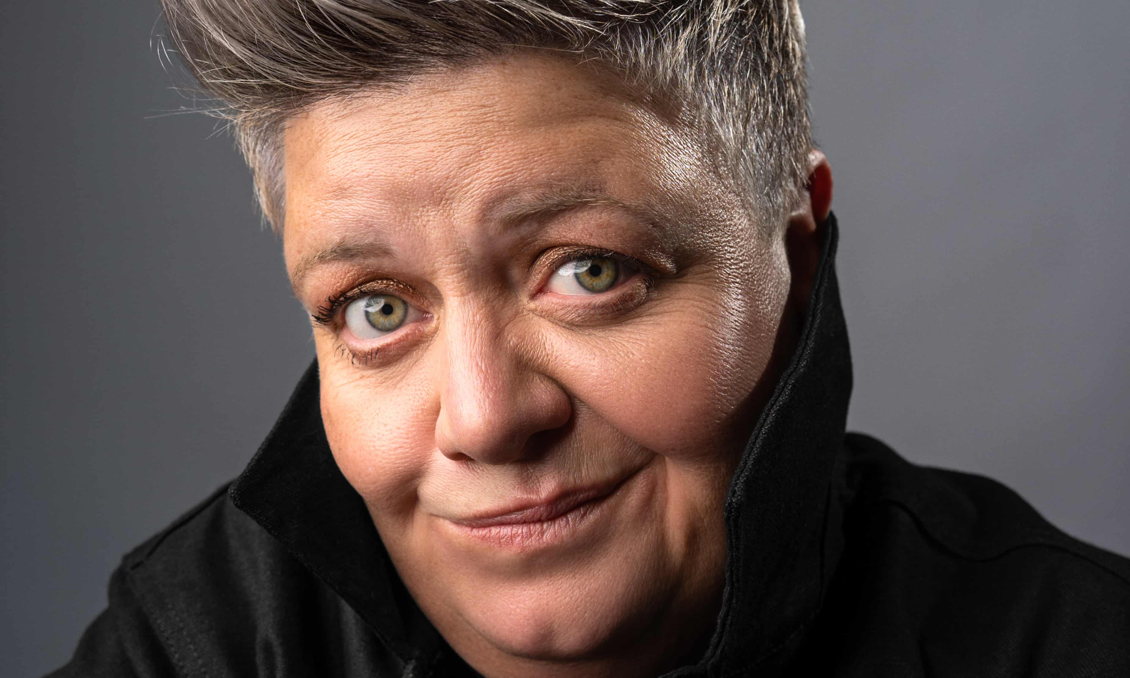 Scottish comedian Susie McCabe, known for her masterful storytelling, poses for a portrait to promote her show, "Best Behaviour.