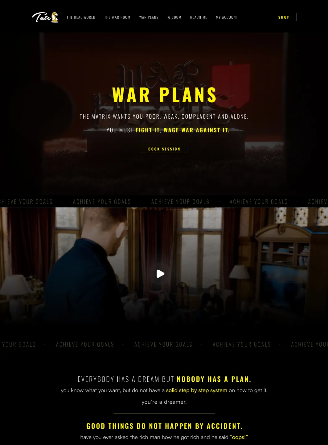 The War Plans Website